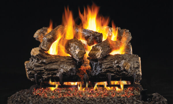 Real Fyre Burnt Rustic Oak